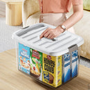 Axyaa Sealed Food Storage Container Set for Kitchen Organization