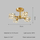 Axyaa Light Luxury Crystal Chandelier for Elegant Indoor Decor