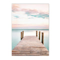 Axyaa Beach Starfish Bridge Canvas Painting - Nordic Wall Art Prints for Bedroom