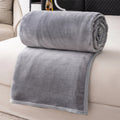 Axyaa Cartoon Pattern Flannel Blanket: Cozy Soft Plush Lightweight Throw for Sofa