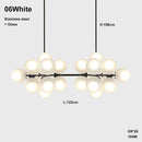 Axyaa Purple Ripple Villa Light: Luxury Grape Pendant Series & Floor Lamp