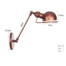 Axyaa Nostalgic Double Arm Wall Lamp for Rustic Decor