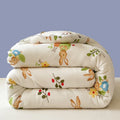 Axyaa Cartoon Print Comforter: Soft All-Season Quilt for Adults & Kids