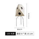 Axyaa Wabi-sabi Rice Paper Floor Lamp LED E27 Indoor Lighting for Home Decor