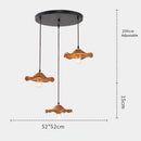 Axyaa Lotus Leaf Brown Pendant Light for Home, Coffee Shop & Restaurant Decor