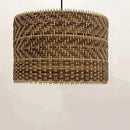 Axyaa Rattan Pendant Lights: Chinese Style Luminaire for Dining, Restaurant