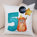 Axyaa Nordic Monster Pillow Case 45x45cm Decor for Happy Birthday Theme