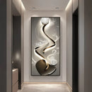 Axyaa Abstract High-End Wall Lamp for Elegant Entrance Decor & Modern Corridors