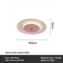Axyaa Nordic UFO LED Ceiling Light for Modern Minimalist Living Room Decor