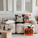 Halloween Pumpkin Embroidery Throw Pillowcase for Sofa Décor - Axyaa