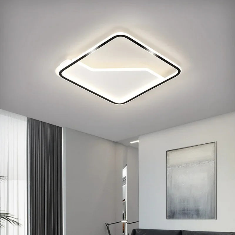 Axya Modern LED Ceiling Light for Living Room, Dining, Bedroom - Home Decor Chandelier