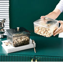 Axyaa Covered Tray: Premium Dried Fruit & Melon Seed Snack Platter