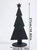 Wooden Christmas Tree Ornaments Set for Festive Home Decor by Axyaa