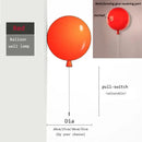 Axyaa Colorful Balloon Memory Wall Light Pull Switch Chandelier with E27 Bulbs