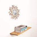 Rattan Woven Hanging Mirror Living Room Decorative Mirror by Axyaa
