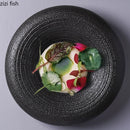 Axya Round Ceramic Dinner Plate for Serving Breads and Desserts