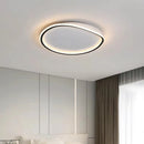 Axyaa Modern Ceiling Lights - Circular Warm LED Bedroom Fixtures