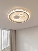 Axyaa Modern Ultra Thin 50cm LED Ceiling Light, 68w Remote Control, Living Room Bedroom