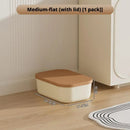 Axyaa Plastic Storage Box with Lid for Snacks, Cosmetics, and Wardrobe Organization