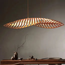 Axyaa Wooden LED Chandelier for Dining Living Room - Modern Home Decoration Lighting Fixtures