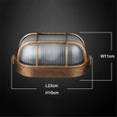 Axyaa Vintage Bulkhead Ceiling Light for Outdoor Commercial Lighting