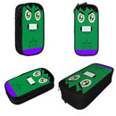 Axyaa Hulk Double Layer Pencil Case: Large Capacity, Super Hero Design, School & Make Up Bag
