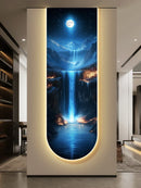 Axyaa LED Wall Decor Light with Remote Dimming for Bedroom, Living Room, Study