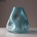 Axyaa Glass Vase Hydroponic Flower Pot Transparent Modern Decor