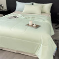 Axyaa Lightweight Cooling Comforter: Soft Smooth Air Condition Blanket for Summer