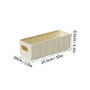 Axyaa Folding Handle Storage Box - Multi-functional Plastic Case for Kitchen Organization