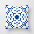 Axyaa Blue Mandala Pattern Pillow Case 45*45cm