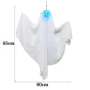 Axyaa LED Flying Ghost Decor: Cute Halloween Outdoor Haunted House Decorations
