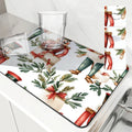 Axyaa Christmas Nutcracker Absorbent Kitchen Mat