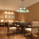 Axyaa European Glass Game Room Pendant Lamp - Energy-saving Decor Fixture
