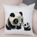 Axyaa Cute Animal Print Pillowcase for Home Sofa Bed Decor