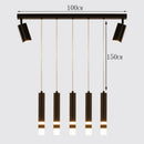 Axyaa Modern Pendant Light Chandelier for Living Room, LED Ceiling Lamp