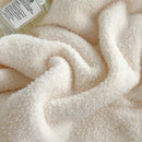 Axyaa White Milk Fleece Throw Blanket - Soft & Cozy All Season Knitted Plush Blanket