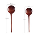 Axyaa Wooden Ramen Spoon with Turtle Shell Design