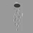 Axyaa Nordic Luxury LED Chandelier for Dining Room, Living Room, and Stairs