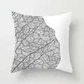 Axyaa Black and White Nordic Style Car Pillowcase Sofa Pillow Cover