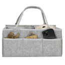 Axyaa Stroller Organizer Mommy Tote: Portable Storage Diaper Bag & Baby Accessories Basket