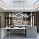 Axyaa Modern Luxury Crystal Chandelier - Designer Villa Artistic Lighting Fixture