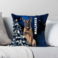 Axyaa American Akita Print Pillowcase: Cute Dog Cushion Cover for Home and Car