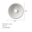 Axyaa Cream Resin Wall Lamp for Living Room and Restaurant Lighting