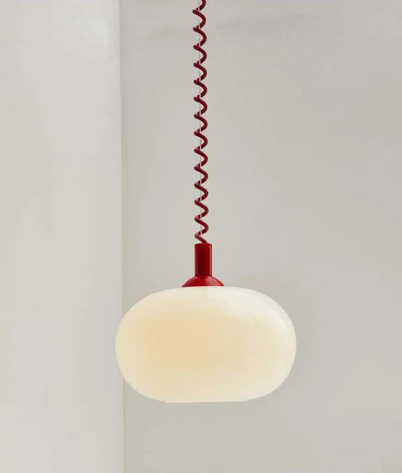 Axya Nordic Glass Pendant Light: Retractable Balls for Bedroom, Restaurant, or Dining Table