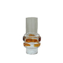 Axyaa Clear Glass Bubble Vase for Floral Arrangement