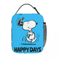 Axyaa Cartoon Dog Lunch Bag: Cute & Insulated Thermal Cooler Box