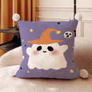 Halloween Cartoon Cushion for Living Room and Office by Axyaa