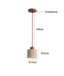 Axyaa Wabi Sabi Bedroom Pendant Light Chandelier LED for Main & Secondary Bedrooms
