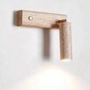 Axyaa Yellow Travertine LED Wall Sconce: Rotate, Living Room Bedroom Decor